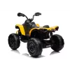 LEAN CARS DK-CA002 Quad a batería 12V 10Ah 4x4 amarillo