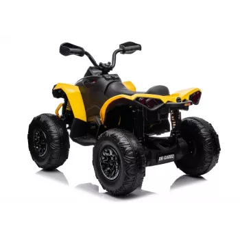 LEAN CARS DK-CA002 Quad a batería 12V 10Ah 4x4 amarillo