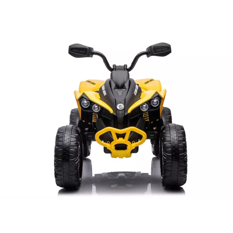 LEAN CARS DK-CA002 Quad a batería 12V 10Ah 4x4 amarillo