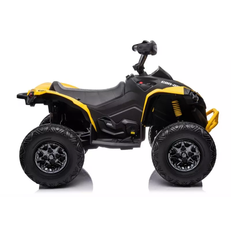 LEAN CARS DK-CA002 Quad a batería 12V 10Ah 4x4 amarillo