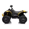 LEAN CARS DK-CA002 Quad a batería 12V 10Ah 4x4 amarillo