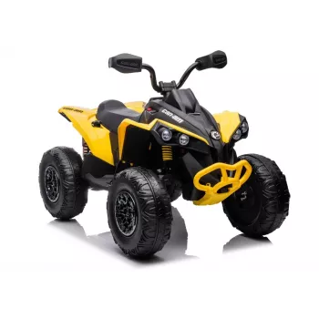 LEAN CARS DK-CA002 Quad a batería 12V 10Ah 4x4 amarillo