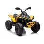 LEAN CARS DK-CA002 Quad a batería 12V 10Ah 4x4 amarillo