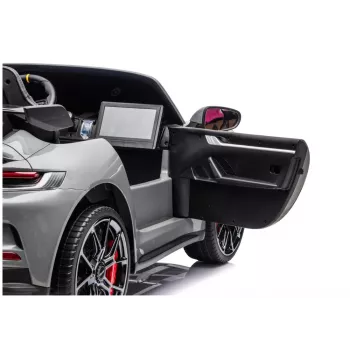Coche a batería LEAN CARS DK-P911 Porsche GT3 24V gris