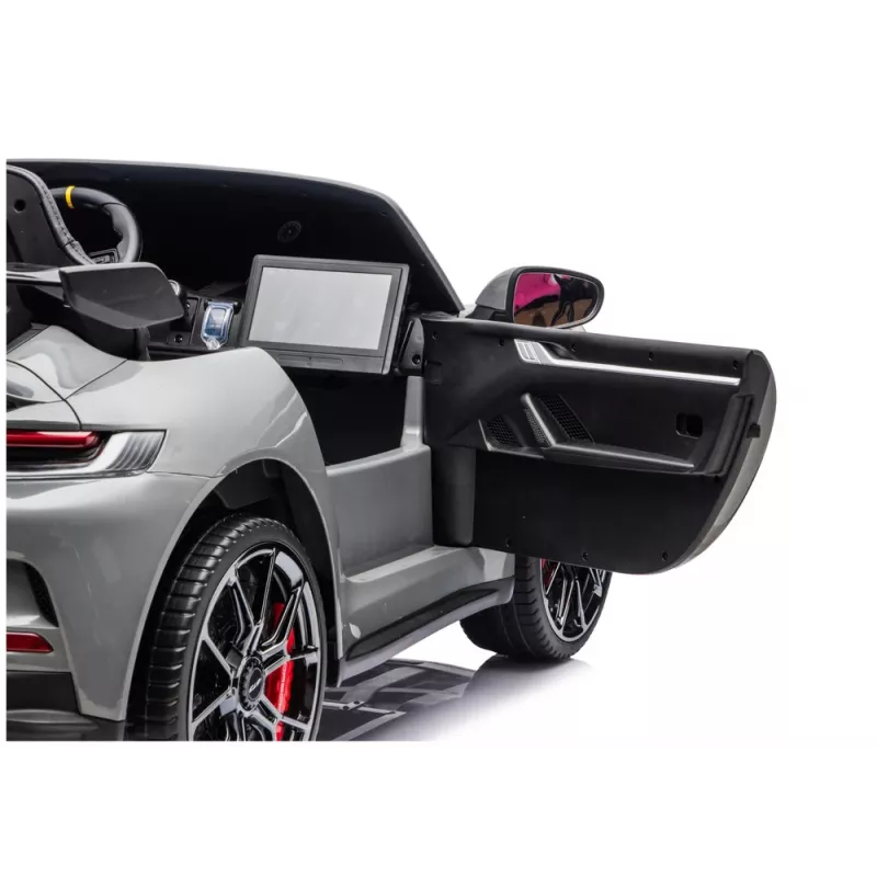 Coche a batería LEAN CARS DK-P911 Porsche GT3 24V gris