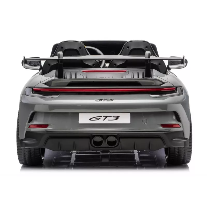 Coche a batería LEAN CARS DK-P911 Porsche GT3 24V gris