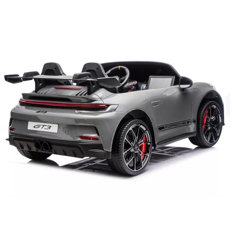Coche a batería LEAN CARS DK-P911 Porsche GT3 24V gris