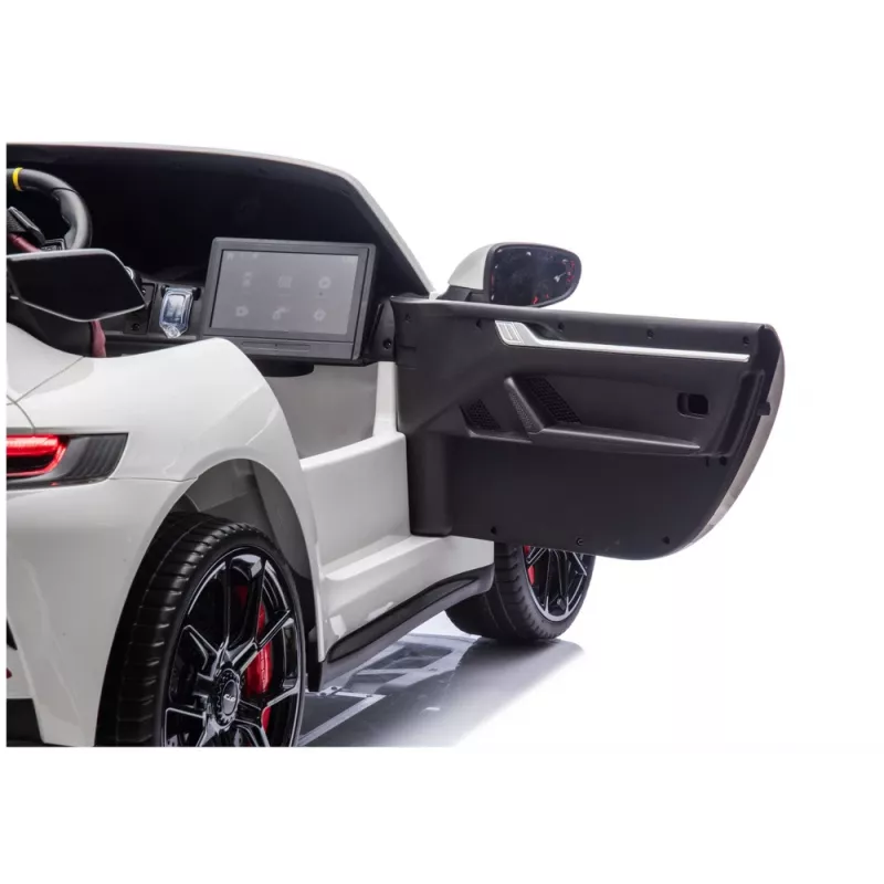 LEAN CARS DK-P911 Porsche GT3 coche infantil a batería 24V blanco