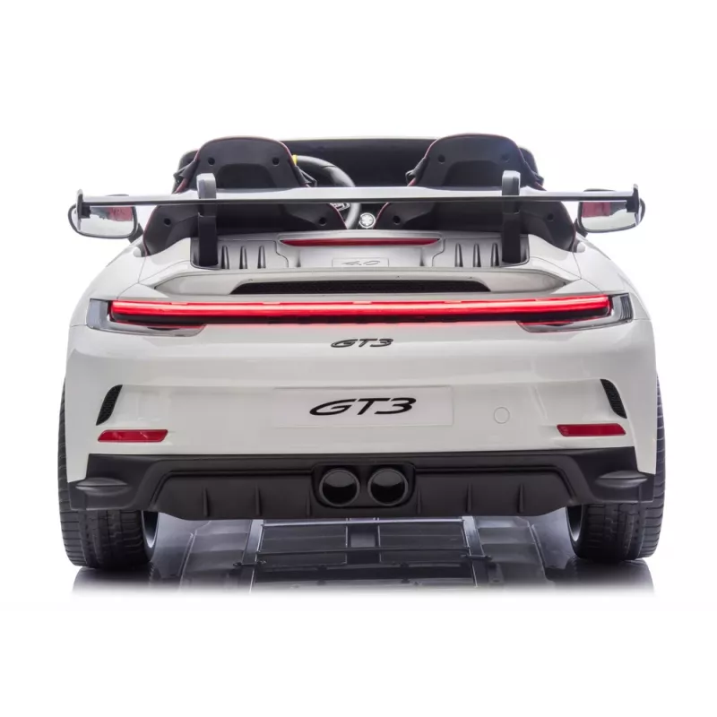 LEAN CARS DK-P911 Porsche GT3 coche infantil a batería 24V blanco