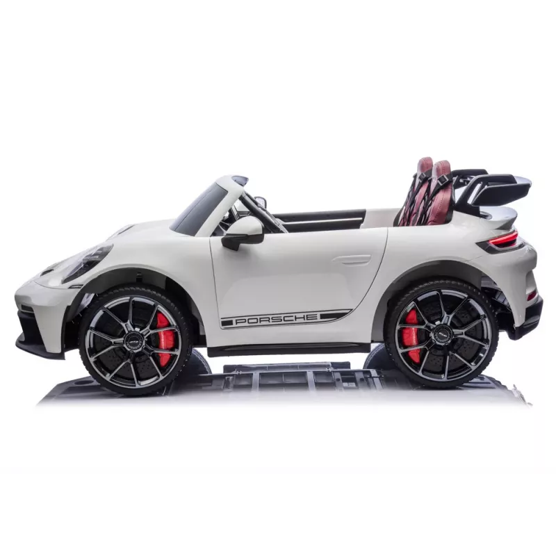 LEAN CARS DK-P911 Porsche GT3 coche infantil a batería 24V blanco