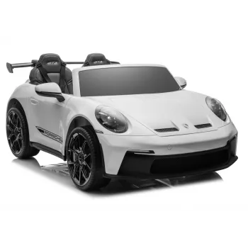 LEAN CARS DK-P911 Porsche GT3 coche infantil a batería 24V blanco