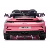 LEAN CARS DK-P911 Porsche GT3 24V Rosa Coche eléctrico infantil con batería
