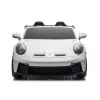 LEAN CARS DK-P911 Porsche GT3 coche infantil a batería blanco