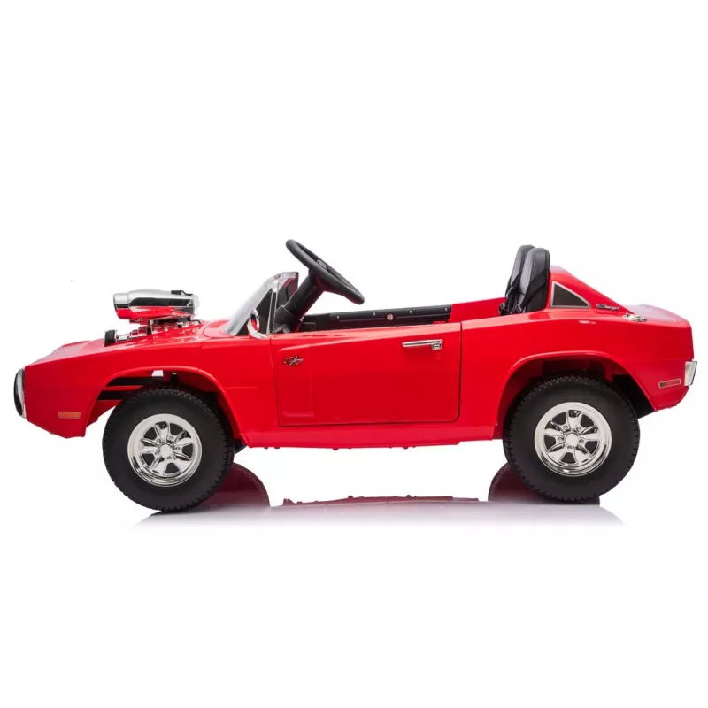LEAN CARS Dodge Charger R/T DLS-K12 24V7Ah Coche de batería rojo