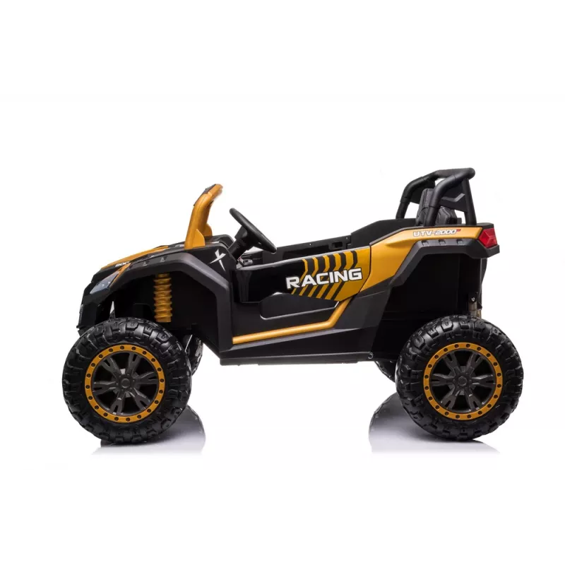 LEAN CARS Buggy eléctrico montable A032 dorado