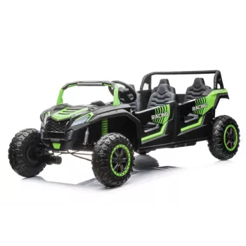 LEAN CARS Buggy eléctrico a batería A033 4x4 24V verde