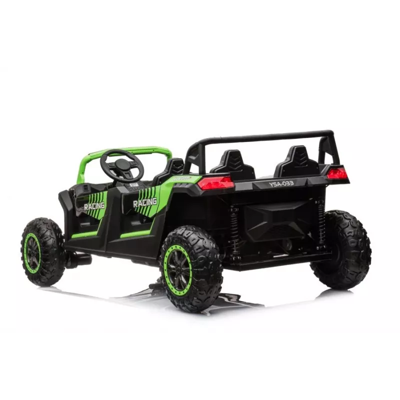 LEAN CARS Buggy eléctrico a batería A033 4x4 24V verde