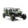 LEAN CARS Buggy eléctrico a batería A033 4x4 24V verde