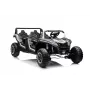 LEAN CARS Buggy eléctrico a batería A033 4x4 24V blanco