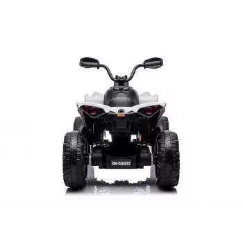 LEAN CARS Quad eléctrico a batería CAN-AM Renegate blanco