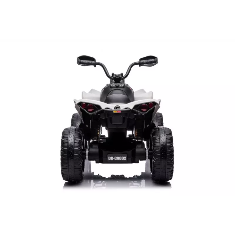 LEAN CARS Quad eléctrico a batería CAN-AM Renegate blanco