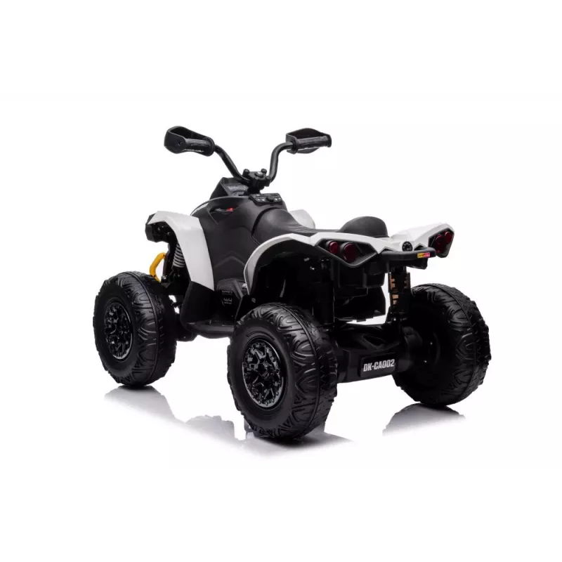 LEAN CARS Quad eléctrico a batería CAN-AM Renegate blanco