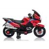 LEAN CARS Moto eléctrica infantil XMX609 roja con MP3 y luces LED