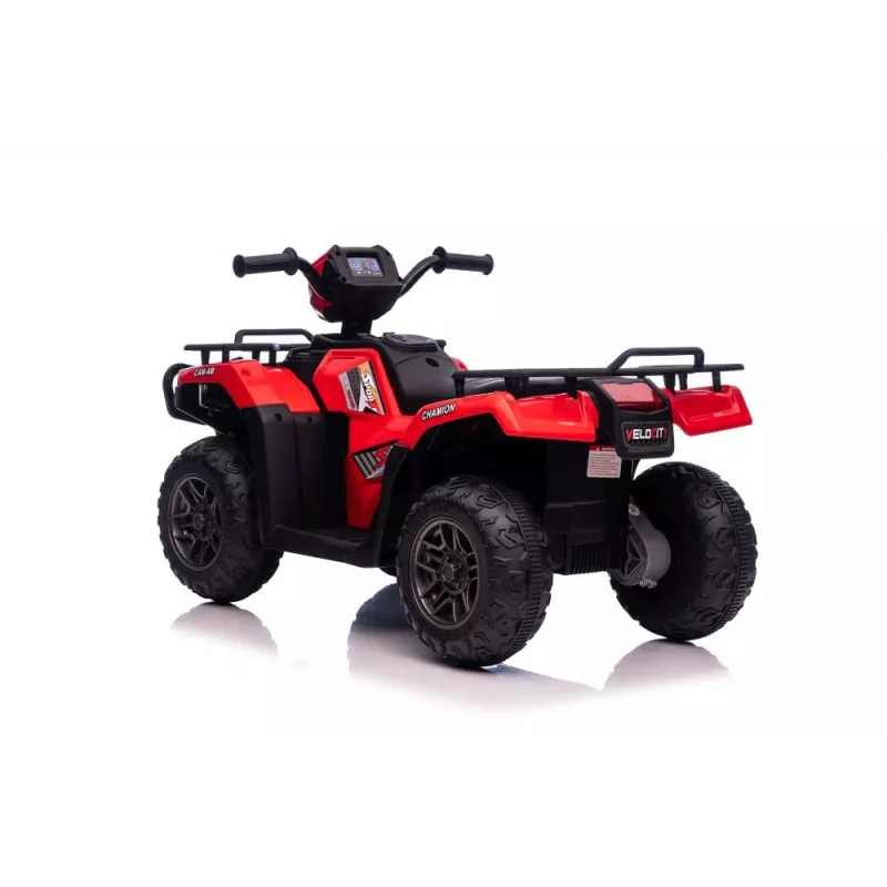 LEAN CARS quad eléctrico para niños JC915 rojo 12V
