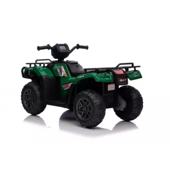 LEAN CARS Quad eléctrico JC915 Verde – 12V, 2x35W, quad para niños