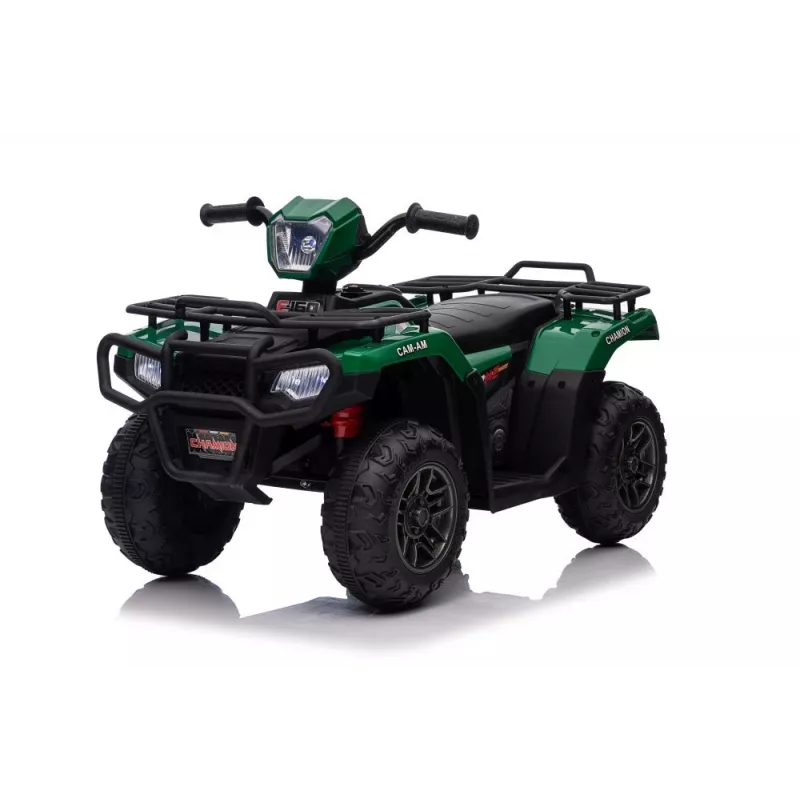 LEAN CARS Quad eléctrico JC915 Verde – 12V, 2x35W, quad para niños