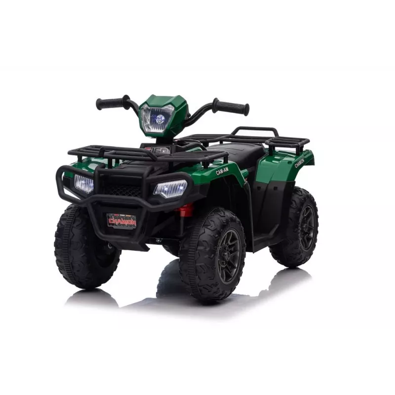 LEAN CARS Quad eléctrico JC915 Verde – 12V, 2x35W, quad para niños
