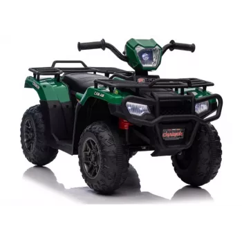 LEAN CARS Quad eléctrico JC915 Verde – 12V, 2x35W, quad para niños