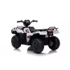 LEAN CARS Quad eléctrico para niños JC915 Blanco