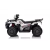 LEAN CARS Quad eléctrico para niños JC915 Blanco