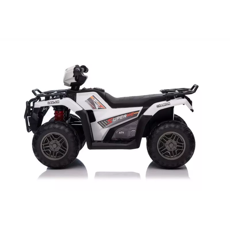 LEAN CARS Quad eléctrico para niños JC915 Blanco