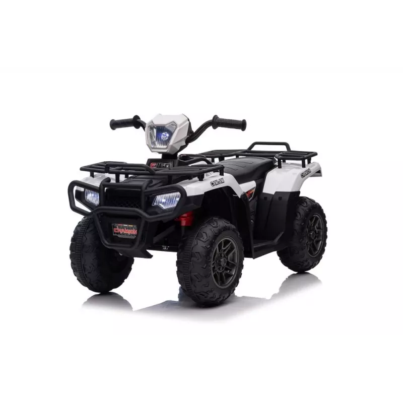 LEAN CARS Quad eléctrico para niños JC915 Blanco
