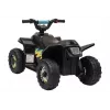 LEAN CARS Quad eléctrico para montar XMX612 negro
