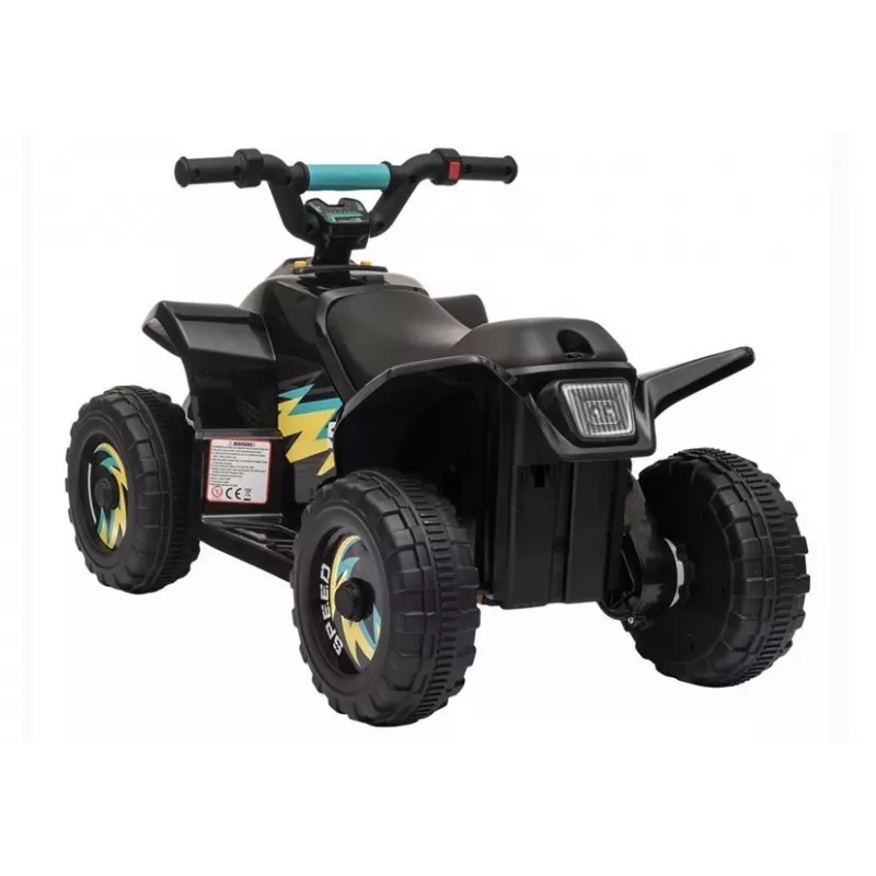 LEAN CARS Quad eléctrico para montar XMX612 negro