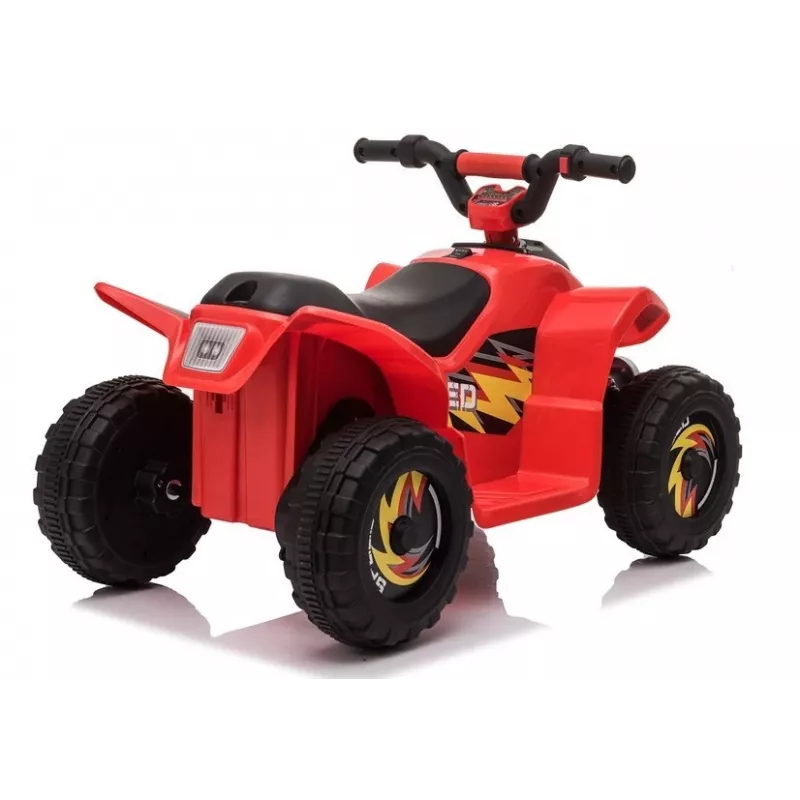 LEAN CARS Quad eléctrico para montar XMX612 rojo