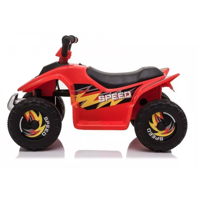 LEAN CARS Quad eléctrico para montar XMX612 rojo