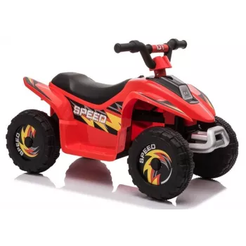 LEAN CARS Quad eléctrico para montar XMX612 rojo