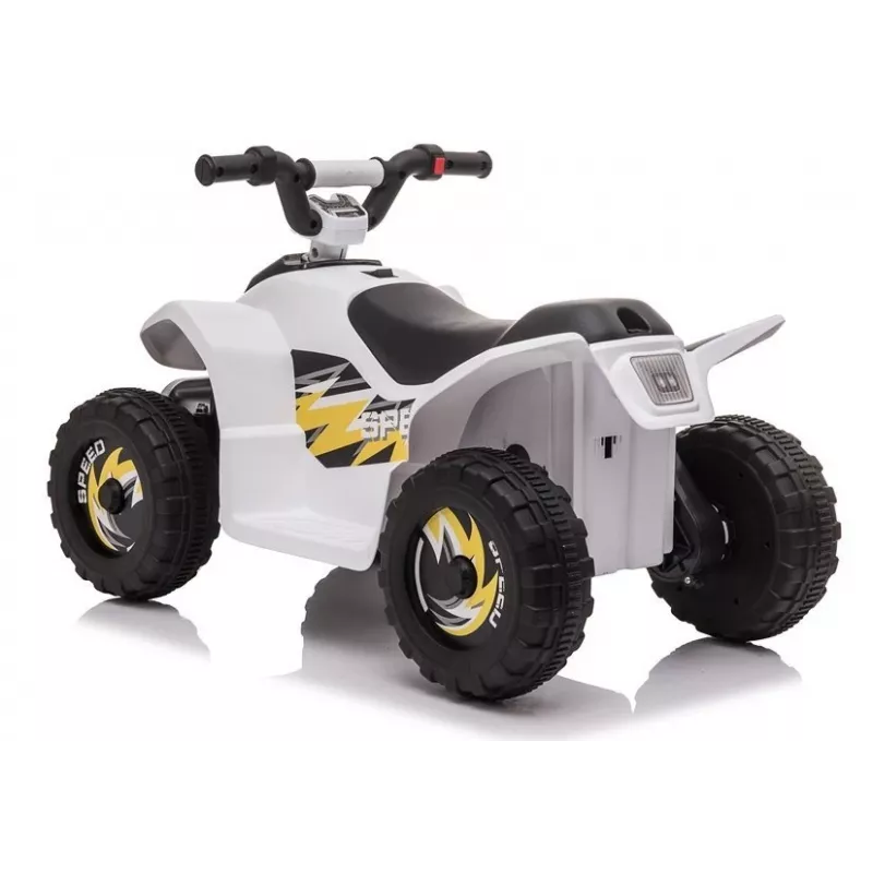 LEAN CARS Quad eléctrico para montar XMX612 blanco