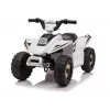 LEAN CARS Quad eléctrico para montar XMX612 blanco