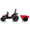 LEAN CARS Tractor eléctrico infantil HZB-200 con remolque rojo
