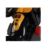 LEAN CARS Tractor eléctrico para montar con pala excavadora naranja