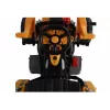 LEAN CARS Tractor eléctrico para montar con pala excavadora naranja