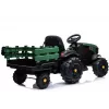 LEAN CARS Tractor eléctrico con remolque BDM0925 verde militar