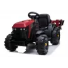 LEAN CARS Tractor eléctrico con remolque BDM0925 Rojo