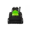 LEAN CARS Tractor eléctrico montable ZP1001B verde con pala y claxon 15140