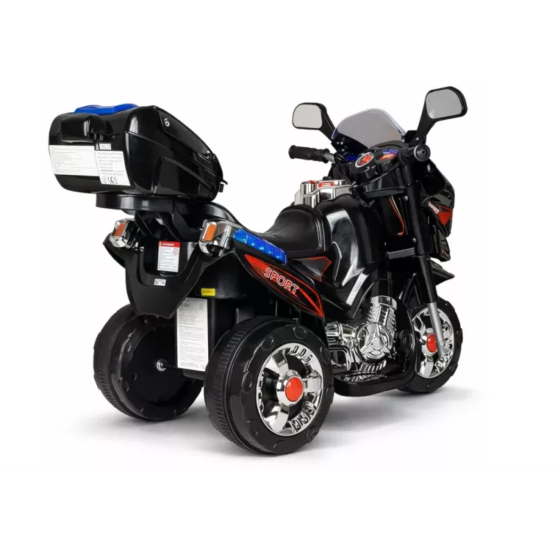 LEAN CARS HC8051 Black Moto eléctrica ride on